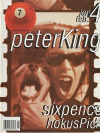 Cover of 7ball, Jan / Feb 1996 #4, featuring Peter King