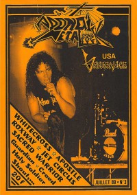 Cover of Adonai Metal Rock, Jul 1989 #3, featuring Vengeance Rising