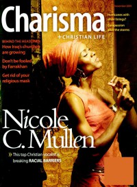 Cover of Charisma, Nov 2005 v. 31, i. 4, featuring Nicole C. Mullen