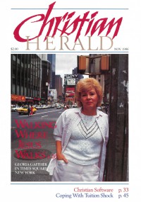 Cover of Christian Herald, Nov 1986 v. 109, i. 10, featuring Gloria Gaither