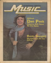 Cover of Contemporary Christian Music, Mar 1979 v. 1, i. 9, featuring Dan Peek
