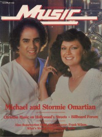 Cover of Contemporary Christian Music, Nov 1980 v. 3, i. 5, featuring Michael Omartian & Stormie Omartian