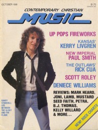 Cover of Contemporary Christian Music, Oct 1981 v. 4, i. 4, featuring Randy Stonehill