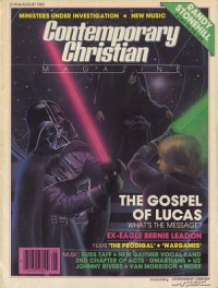 Cover of Contemporary Christian Magazine, Aug 1983 v. 6, i. 2, featuring Star Wars