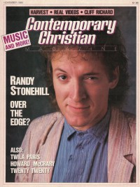 Cover of CCM, Nov 1985 v. 8, i. 5, featuring Randy Stonehill