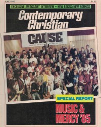 Cover of CCM, Jun 1985 v. 7, i. 12, featuring The Cause