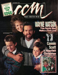 Cover of CCM, Dec 1988 v. 11, i. 6, featuring Wayne Watson