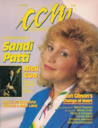 Cover of CCM, Apr 1988 v. 10, i. 10, featuring Sandi Patty