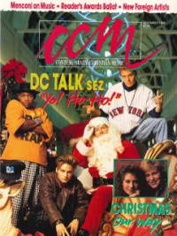 Cover of CCM, Dec 1990 v. 13, i. 6, featuring dc Talk