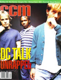 Cover of CCM, Dec 1995 v. 18, i. 6, featuring dc Talk