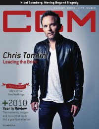 Cover of CCM Digital, Dec 2010, featuring Chris Tomlin