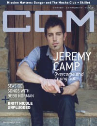 Cover of CCM Digital, Sep 2010, featuring Jeremy Camp