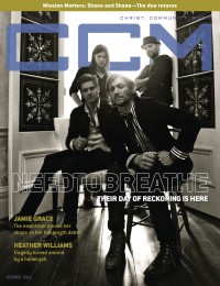 Cover of CCM Digital, Oct 2011, featuring NeedToBreathe