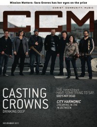 Cover of CCM Digital, Nov 2011, featuring Casting Crowns