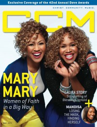 Cover of CCM Digital, May 2011, featuring Mary Mary
