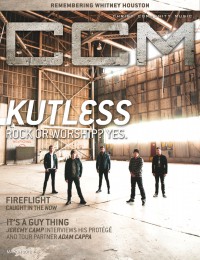 Cover of CCM Digital, Mar 2012, featuring Kutless