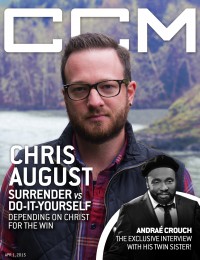 Cover of CCM Digital, 1 Apr 2015, featuring Chris August