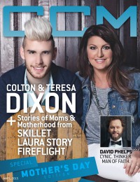 Cover of CCM Digital, 1 May 2015, featuring Colton Dixon & Teresa Dixon