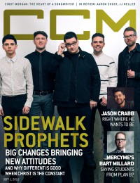 Cover of CCM Digital, 1 Sep 2015, featuring Sidewalk Prophets