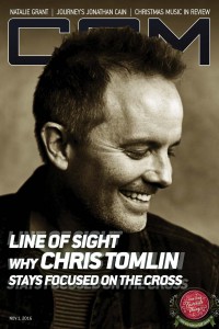 Cover of CCM Digital, 1 Nov 2016, featuring Chris Tomlin