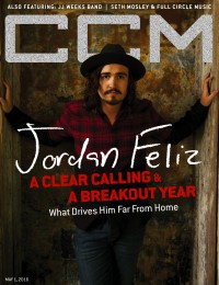 Cover of CCM Digital, 1 May 2016, featuring Jordan Feliz