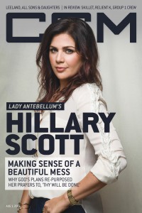 Cover of CCM Digital, 1 Aug 2016, featuring Hillary Scott