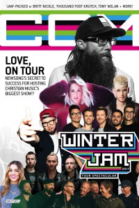 Cover of CCM Digital, 1 Jan 2017, featuring Winter Jam