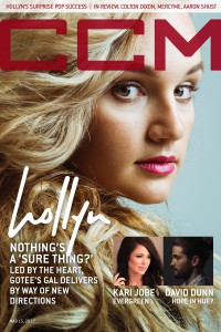 Cover of CCM Digital, 15 Mar 2017, featuring Hollyn