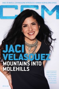 Cover of CCM Digital, 15 Apr 2017, featuring Jaci Velásquez