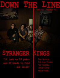 Cover of Down The Line, Feb 2015 #17, featuring Stranger Kings