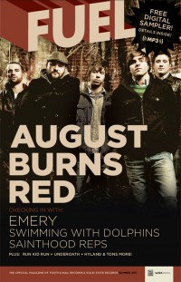 Cover for Summer 2011, featuring August Burns Red