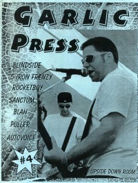 Cover of Garlic Press, Fall 1996 #4, featuring Upside Down Room