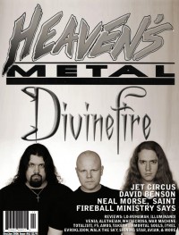 Cover of Heaven's Metal, Dec 2005 / Jan 2006 #61, featuring Divinefire