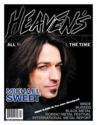 Cover of Heaven's Metal, Feb / Mar 2007 #67, featuring Michael Sweet