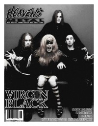 Cover of Heaven's Metal, Jun / Jul 2007 #69, featuring Virgin Black