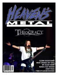 Cover of Heaven's Metal, Dec 2008 / Jan 2009 #78, featuring Theocracy