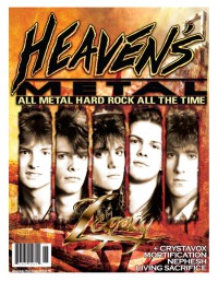 Cover of Heaven's Metal, Jun / Jul 2010 #85, featuring Legacy