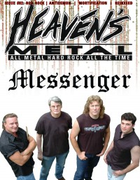 Cover of Heaven's Metal, Sep 2012 #92, featuring Messenger