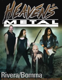 Cover of Heaven's Metal, Mar 2013 #97, featuring Rivera / Bomma