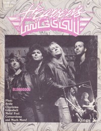 Cover of Heaven's Metal, Dec 1989 / Jan 1990 #22, featuring Bloodgood