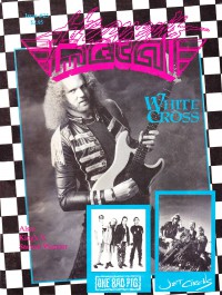 Cover of Heaven's Metal, Jun / Jul 1990 #25, featuring Whitecross