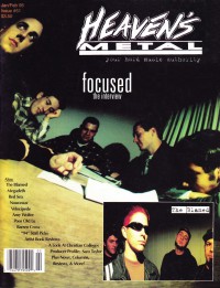 Cover of Heaven's Metal, Jan / Feb 1995 #51, featuring Focused