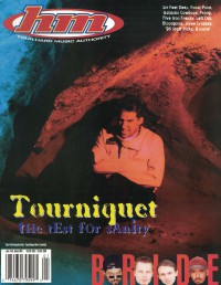 Cover of HM, Jan / Feb 1997 #63, featuring Tourniquet