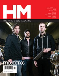 Cover of HM, Jul / Aug 2007 #126, featuring Project 86