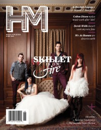 Cover of HM, Jun 2013 #167, featuring Skillet