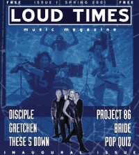 Cover of Loud Times, Spr 2001 #1, featuring Gretchen & Disciple