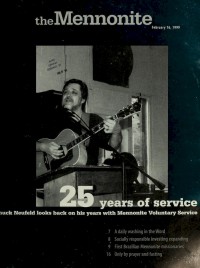 The Mennonite, 16 February 1999 v. 2, i. 7