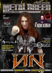 Cover of Metalbreed, Apr 2017 v. 1, i. 1, featuring IAN