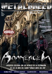 Cover of Metalbreed, May 2018 v. 1, i. 6, featuring Boanerges