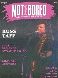 Cover of Notebored, May / Jun 1991, featuring Russ Taff